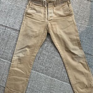 RRL khaki men’s  chino pants